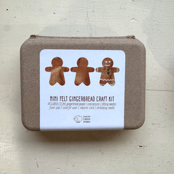 Mini Gingerbread Cookie Kit