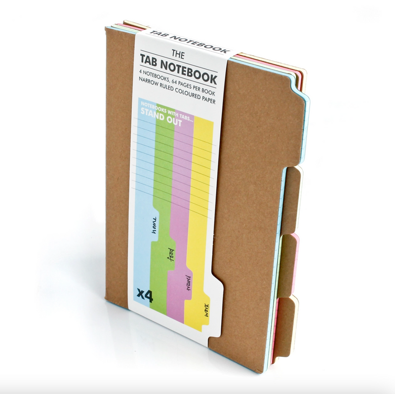 Tab Kraft Notebooks