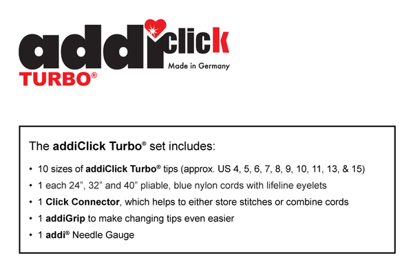 Addi Turbo Click Set