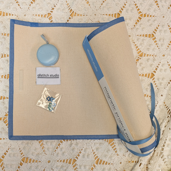 Magnetic Project Mat - Blue